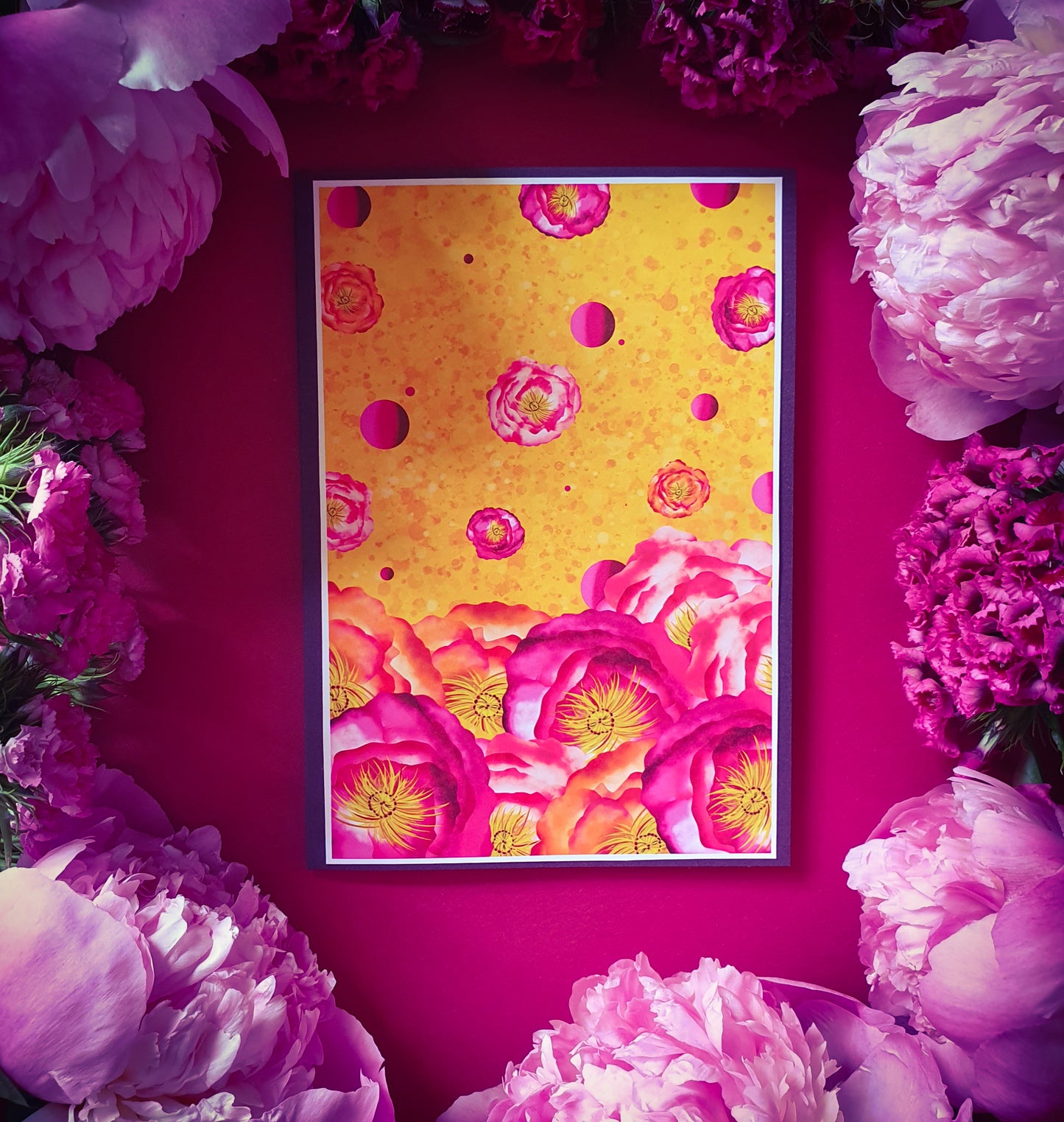 Folded card and matching envelope